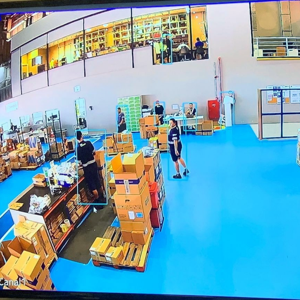 controle segurança do trabalho por camera